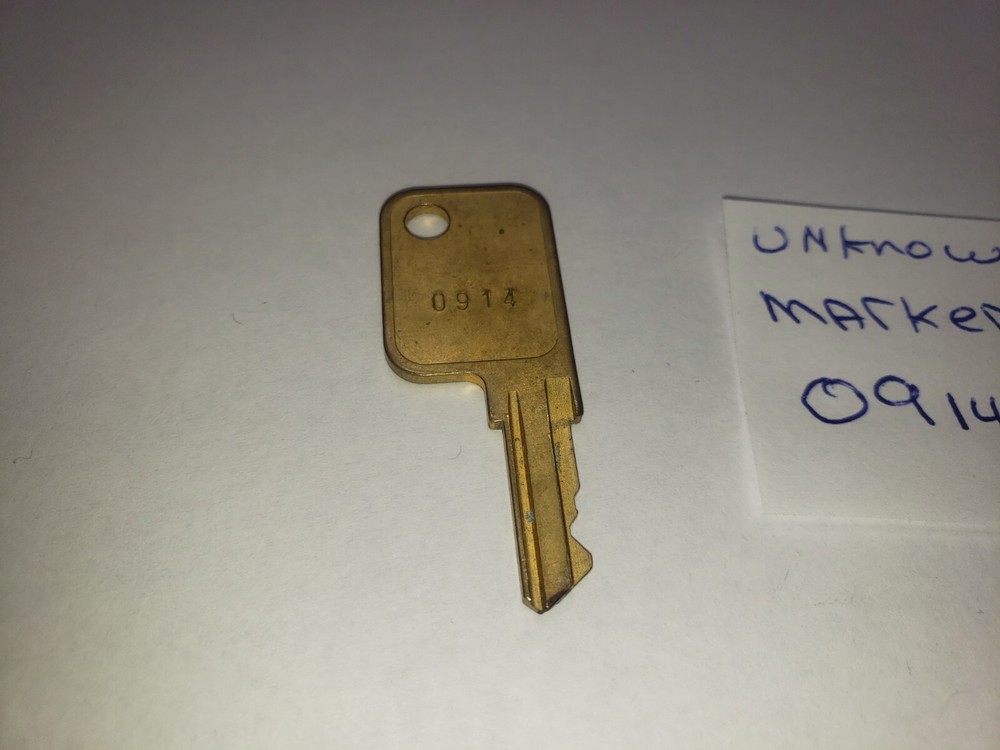 Brass Key MARKED YYM 0914 UNKNOWN