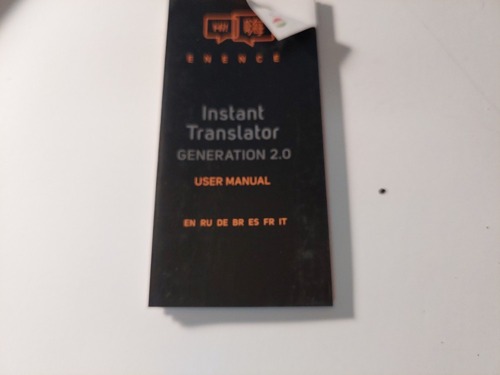 Enence Instant Language Translator Device Personal Language Assistant New
