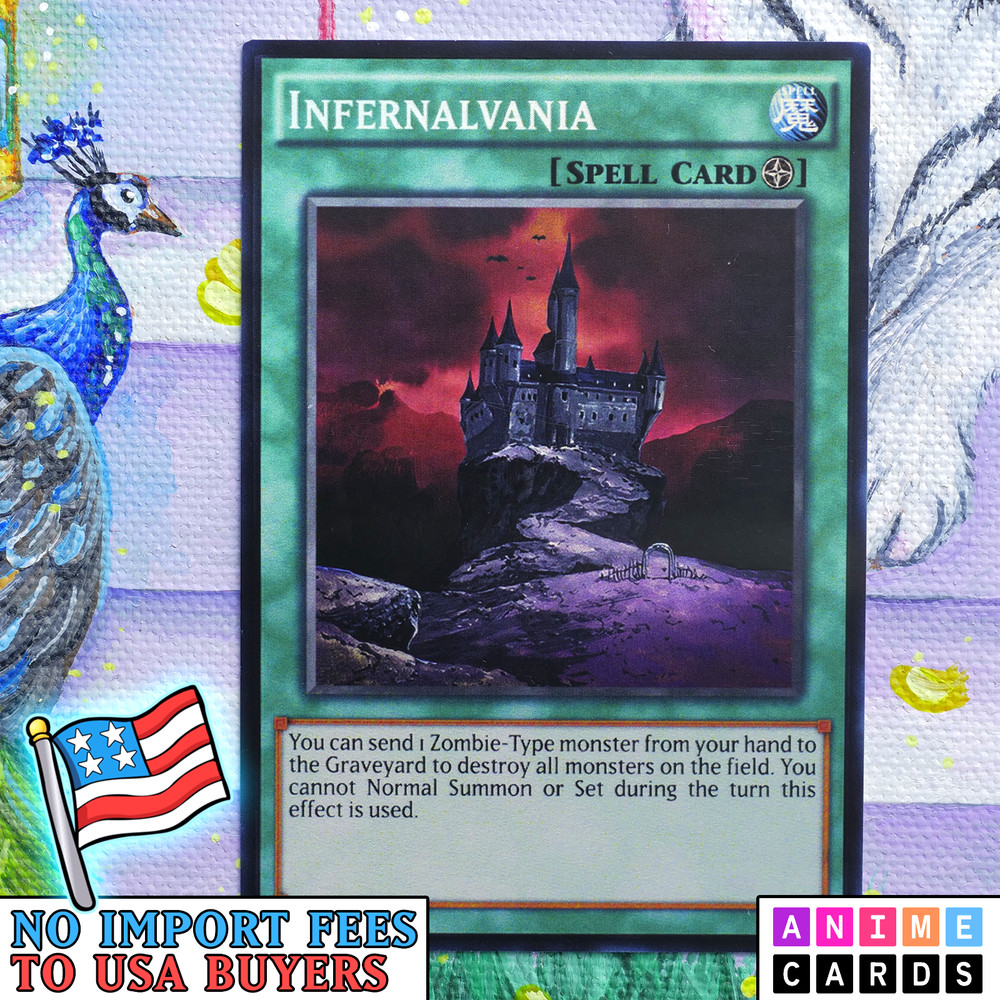 Infernalvania ANIME EFFECT HOLO card