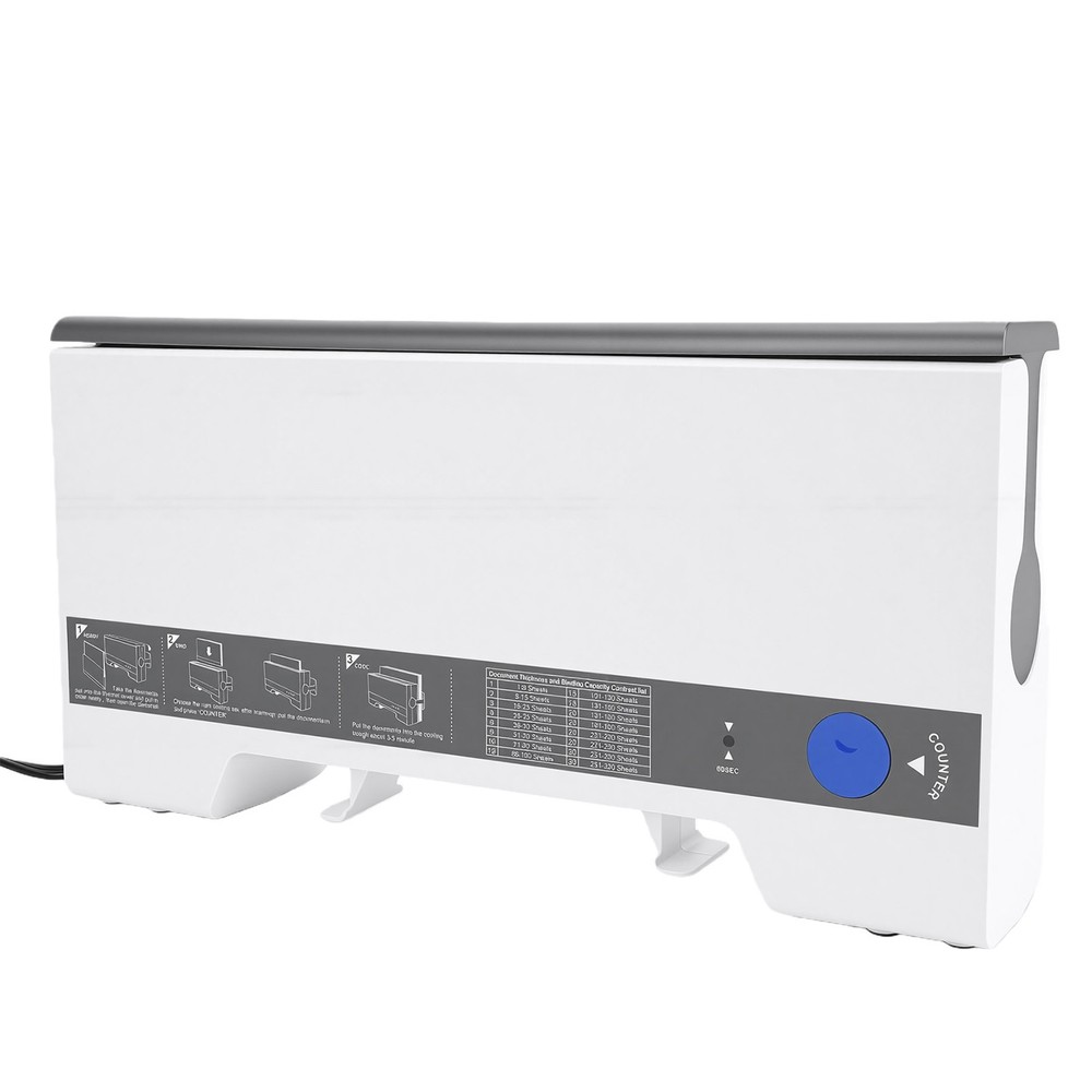 2-Thermal Binding Machine 280 Sheets Capacity Book Binder For A4 A5 Paper