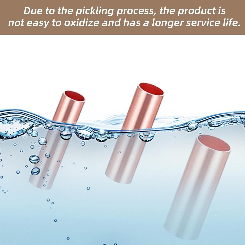 Wire Ferrules Kit Copper Crimp Connector Non Insulated