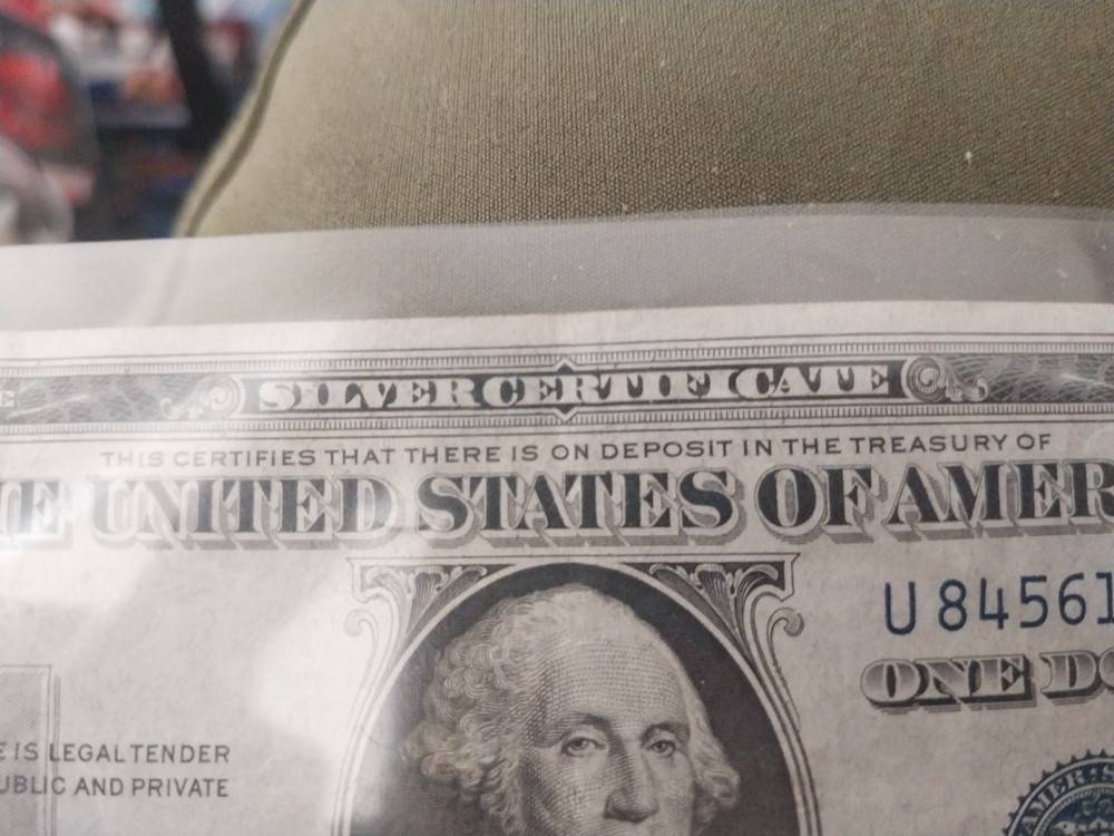 1935 One Dollar Silver Certificate-Uneven Borders-Is This a Misalignment Error?