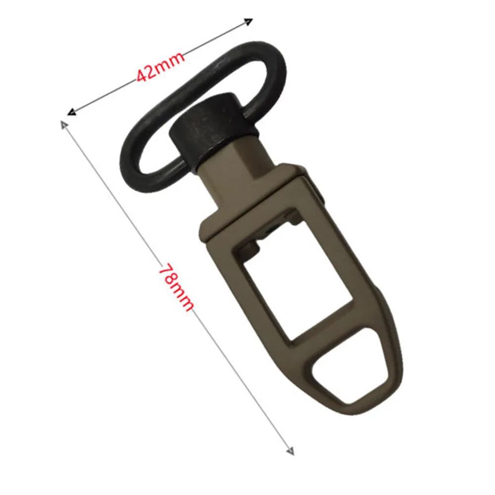 Push Button QD Ambush Loop Attachment Point Sling Swivel Mount Low Profile 20mm