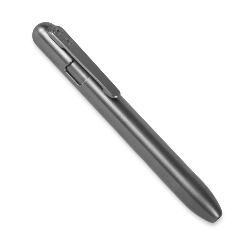 MARKSMITH Titanium Bolt Action Retractable Permanent Marker - Black Ink