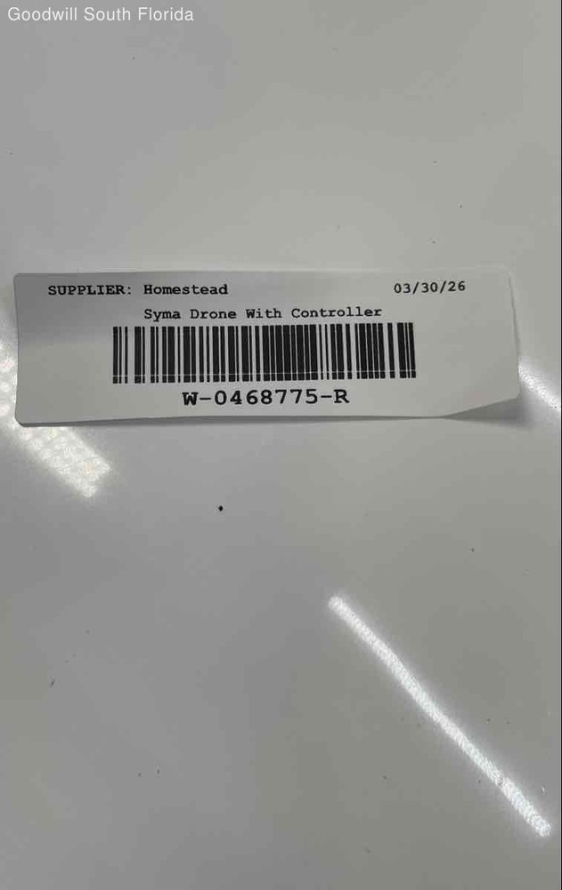 Syma White Red Propeller Guards Foldable Quadcopter Drone With Controller