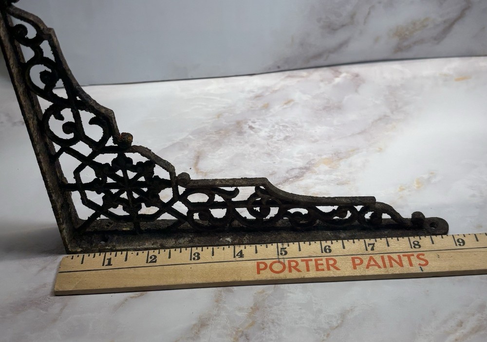 Antique Victorian Wall Bracket Cast Iron