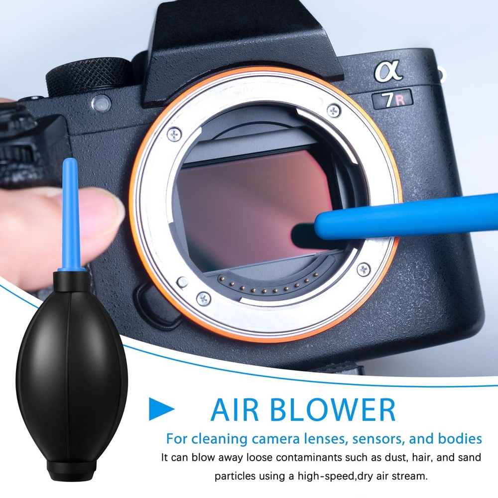 Camera Cleaning kit Professional Lens Kit Complete Black