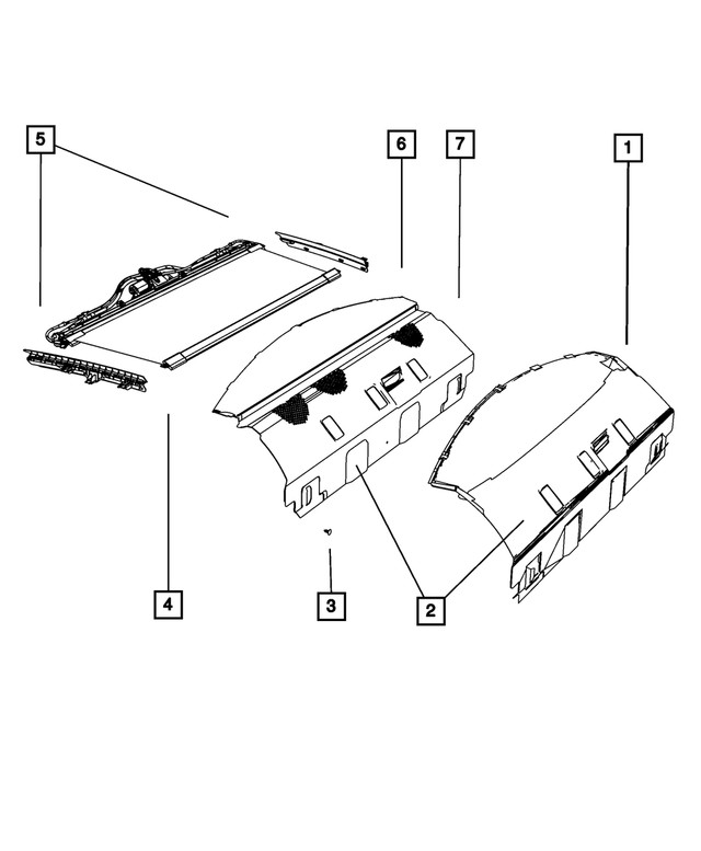 Genuine Mopar Push Pin 5023174AA