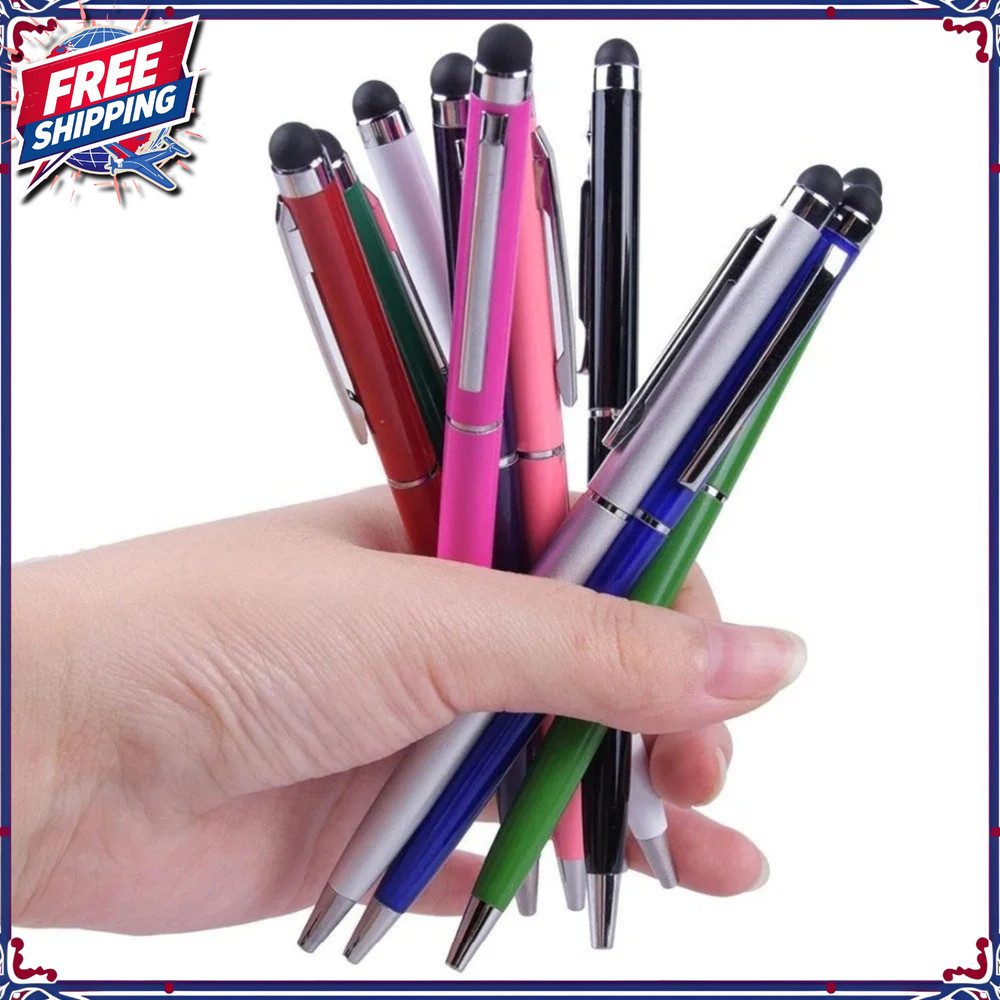 Touch Screen 10x Universal Capacitive Stylus Pens for iPhone iPad Android Tablet
