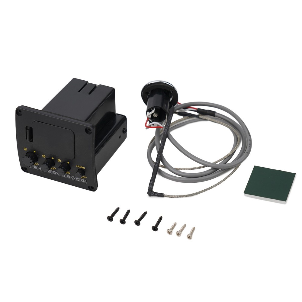 Guitar Pickup Tuner Accessories Equalizer System Exquisite Lightweight Preamp