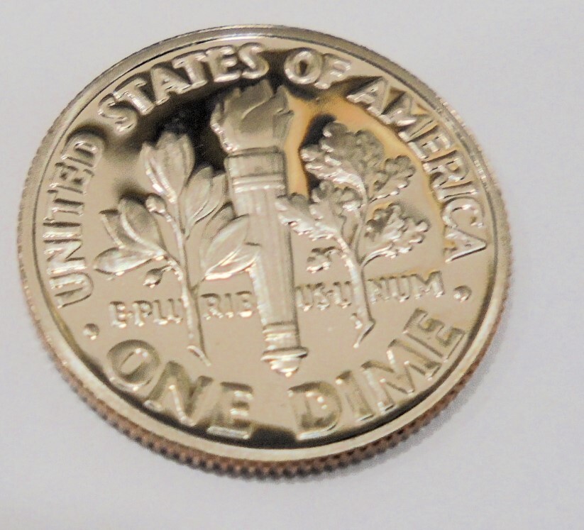 Very Nice 2004 Proof Choice BU Roosevelt Dime #216