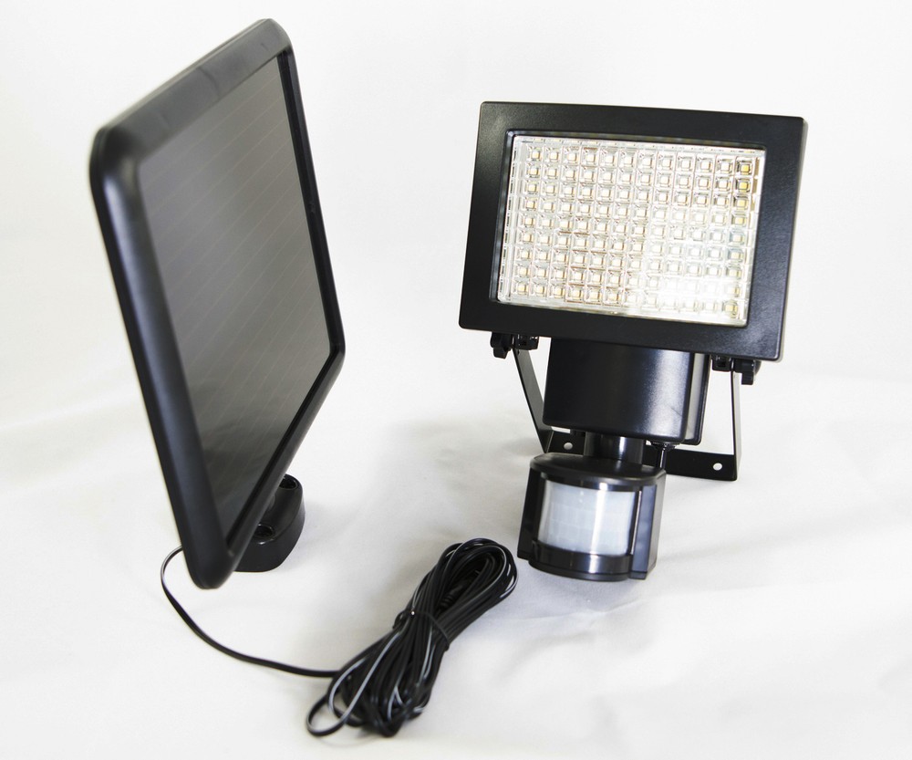 2-Pack 108 SMD LED Outdoor Solar Powered Motion Sensor Security Light - Retail