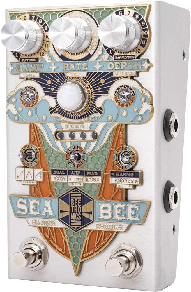 Beetronics SEABEE HARMOCHORUS Chorus Guitar Effects Pedal