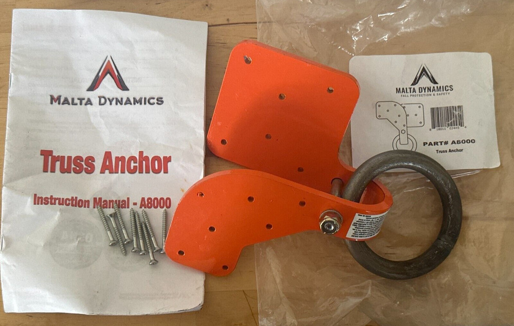 Malta Dynamics Truss Anchor A8000 Orange