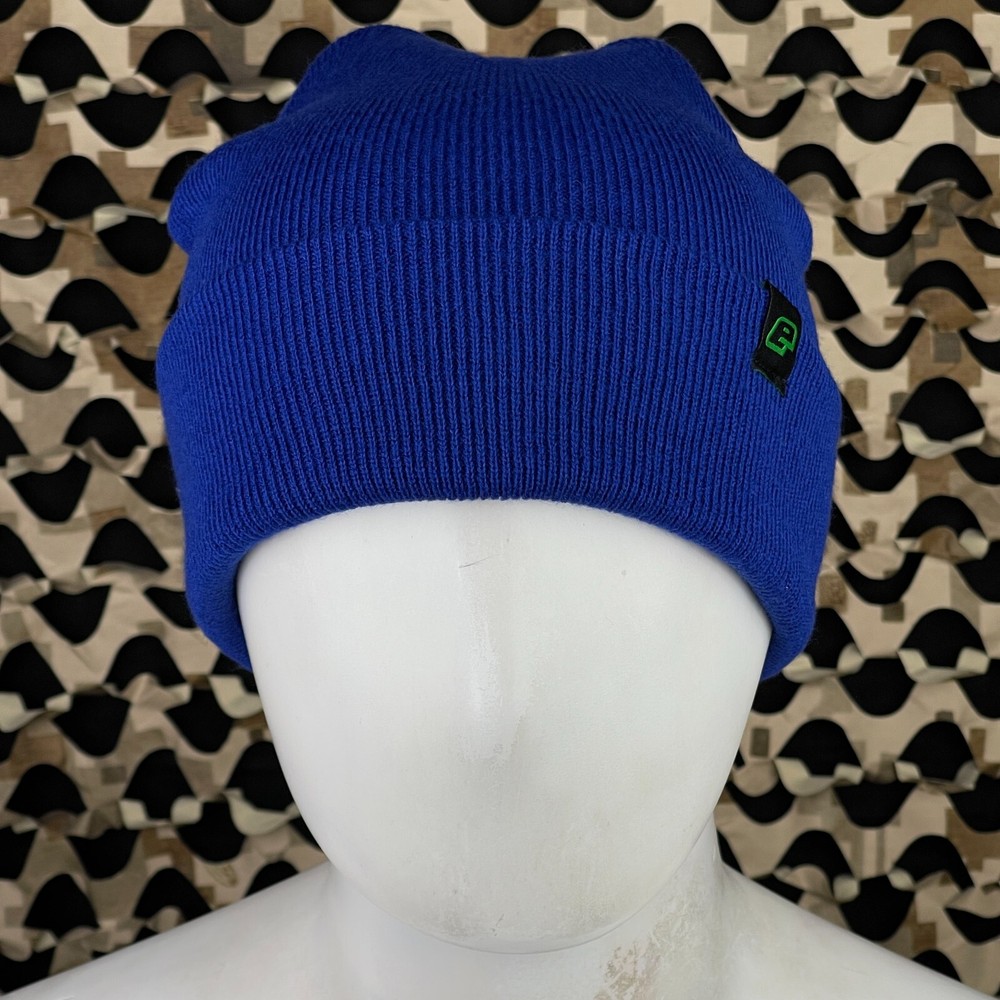 NEW Planet Eclipse Tab Roll Beanie - Bright Royal