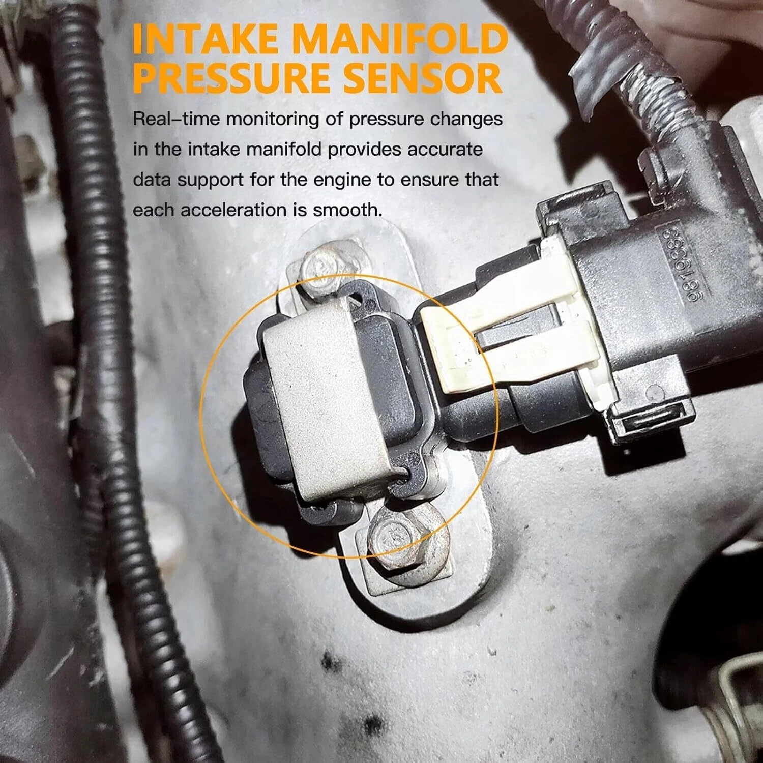 Genuine OEM MAP SENSOR LS1 4.8 5.3 6.0 MANIFOLD AIR PRESSURE 09359409 16249939