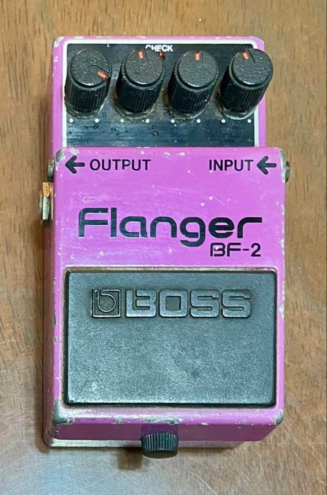 BOSS BF-2 Flanger Guitar Effects Pedal used