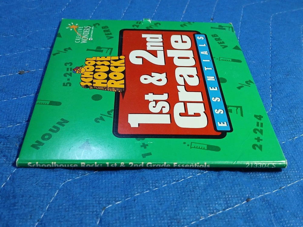 School House Rock! 1st & 2nd Grade Essentials PC/Mac Cd Rom