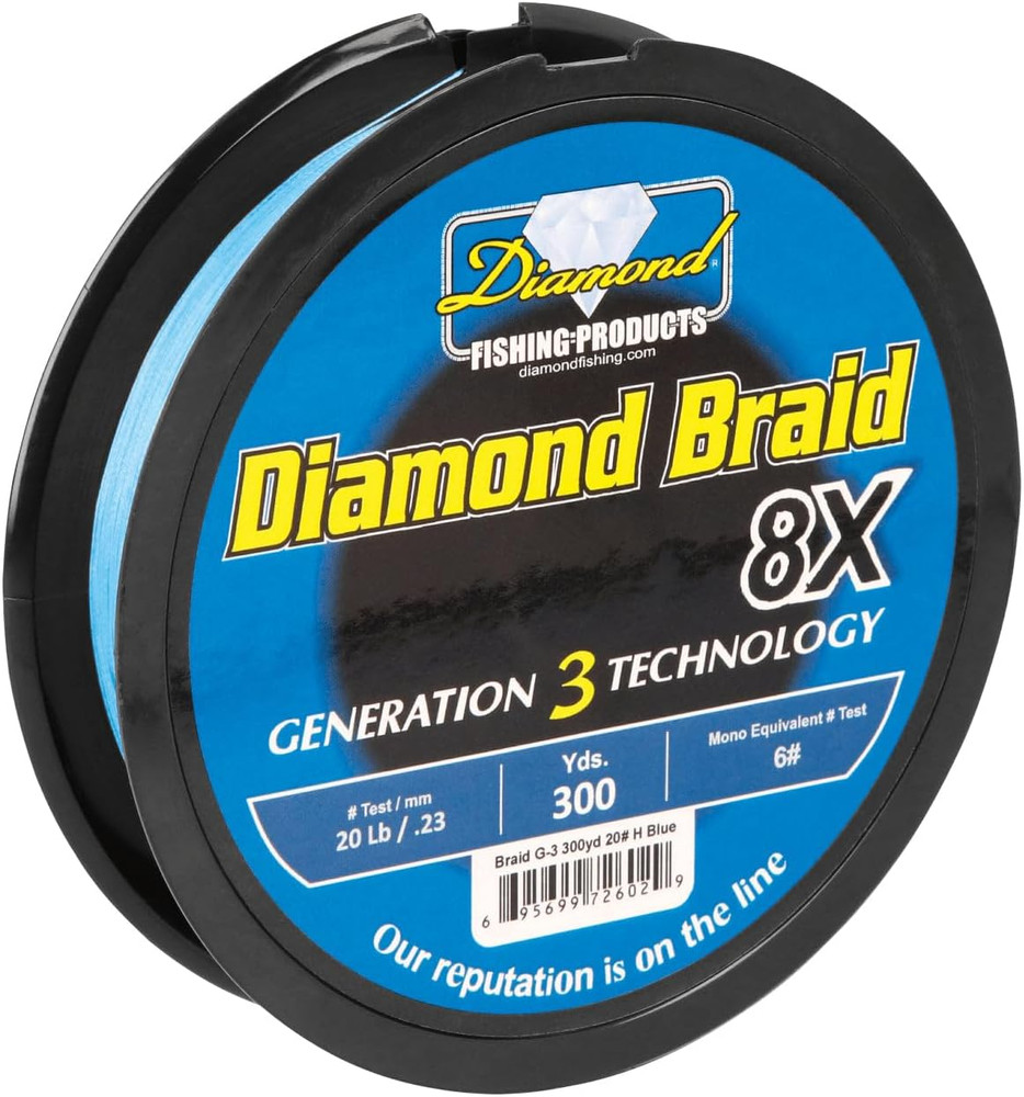 Diamond Braid Generation III 8X 300Yds