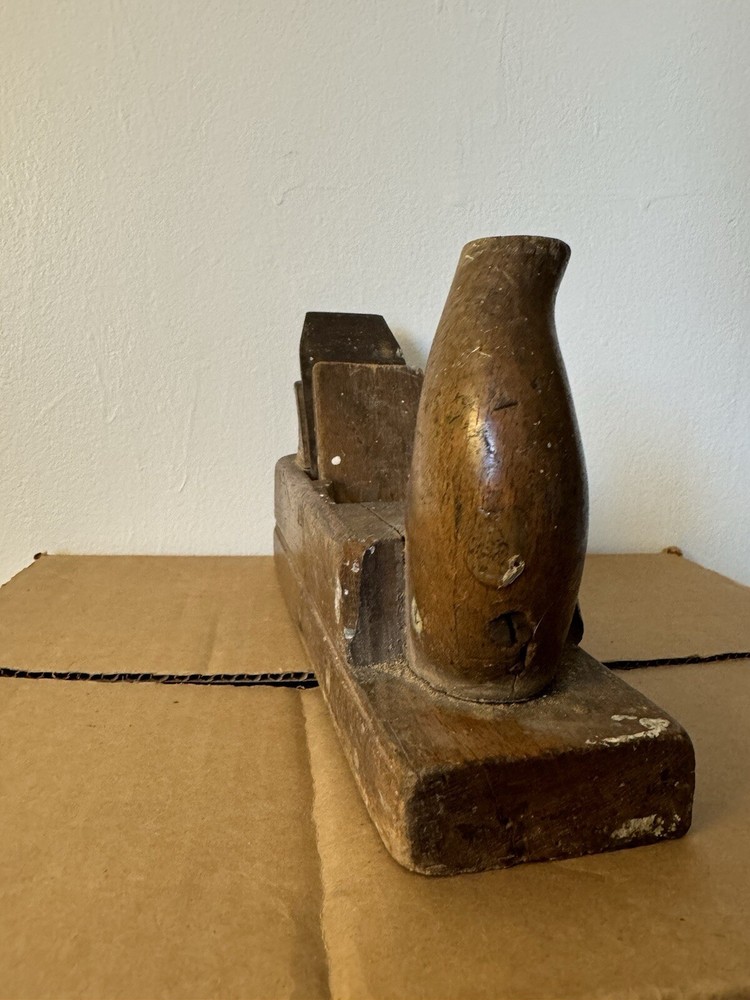 VINTAGE Solid Wood Smoothing Plane Danish JPBO with Adjustable Plane Iron