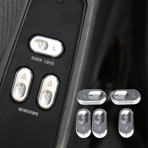 94-04 FORD MUSTANG BILLET WINDOW LOCK UNLOCK SWITCH