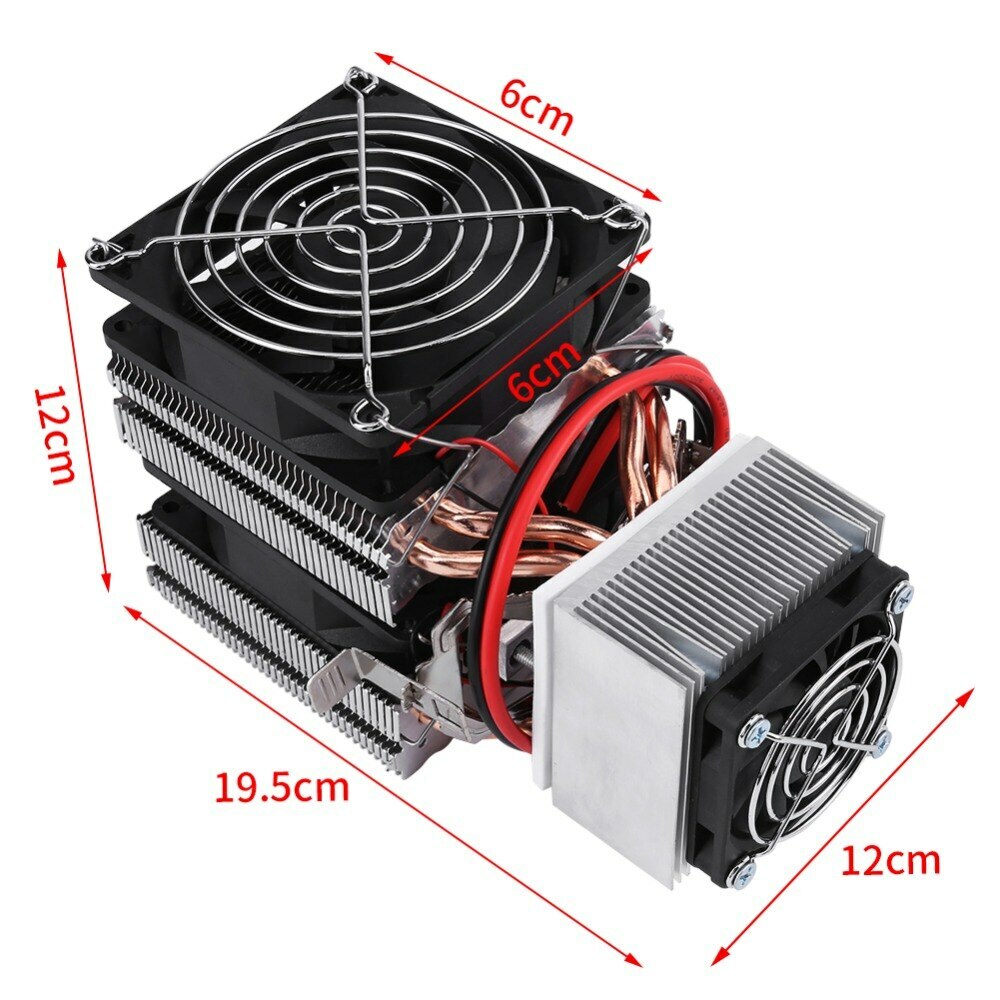 Thermoelectric Cooler DC 12V Semiconductor Refrigeration Cooling Device