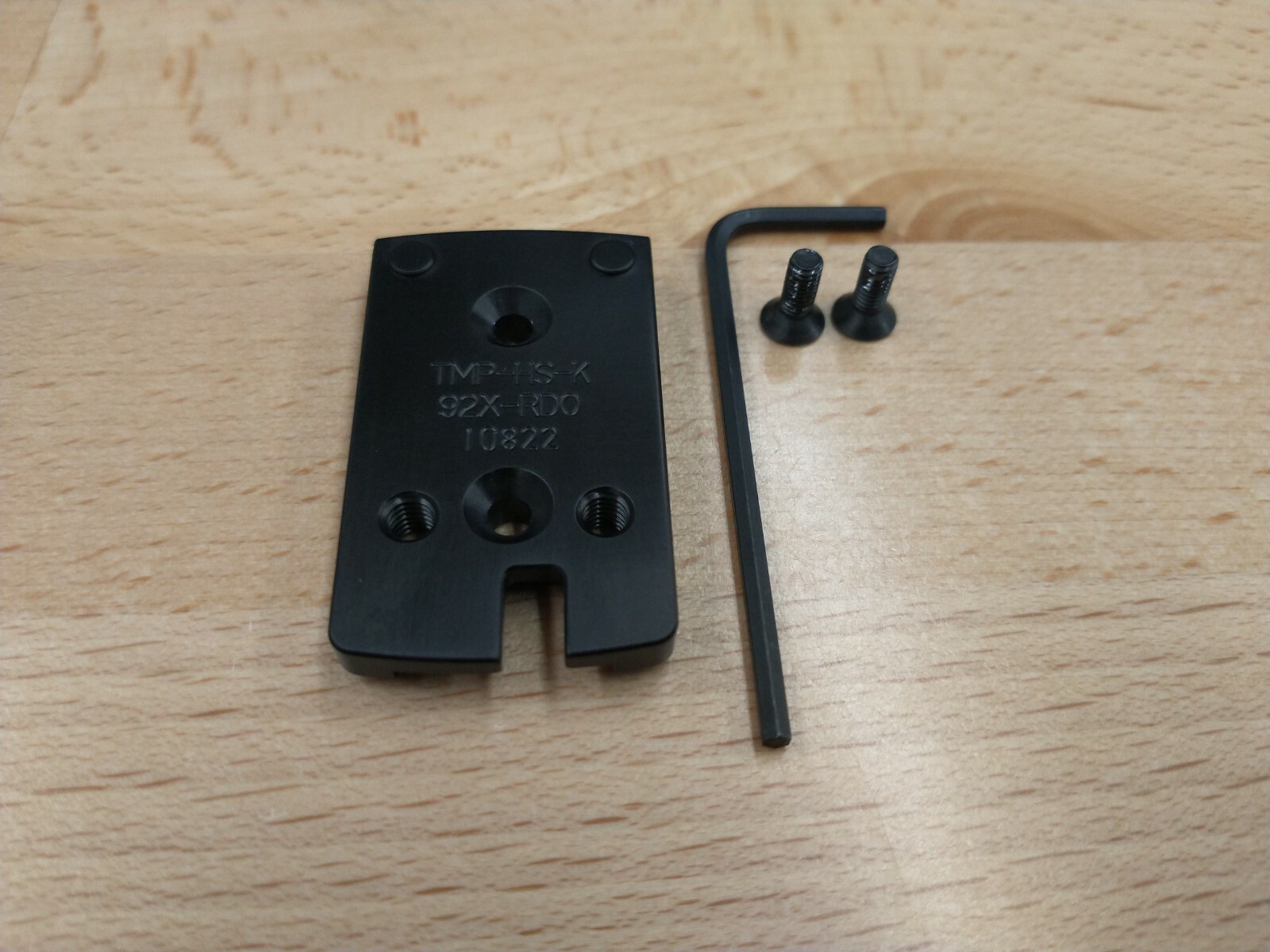 HOLOSUN 407K 507K RED DOT SIGHT MOUNT PLATE FOR BERETTA 92X RDO, MADE IN USA