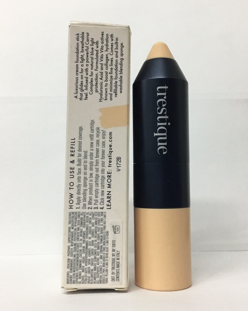 Trestique Refillable Foundation+Blender Cape Cod Stone 0.23oz - Read Description