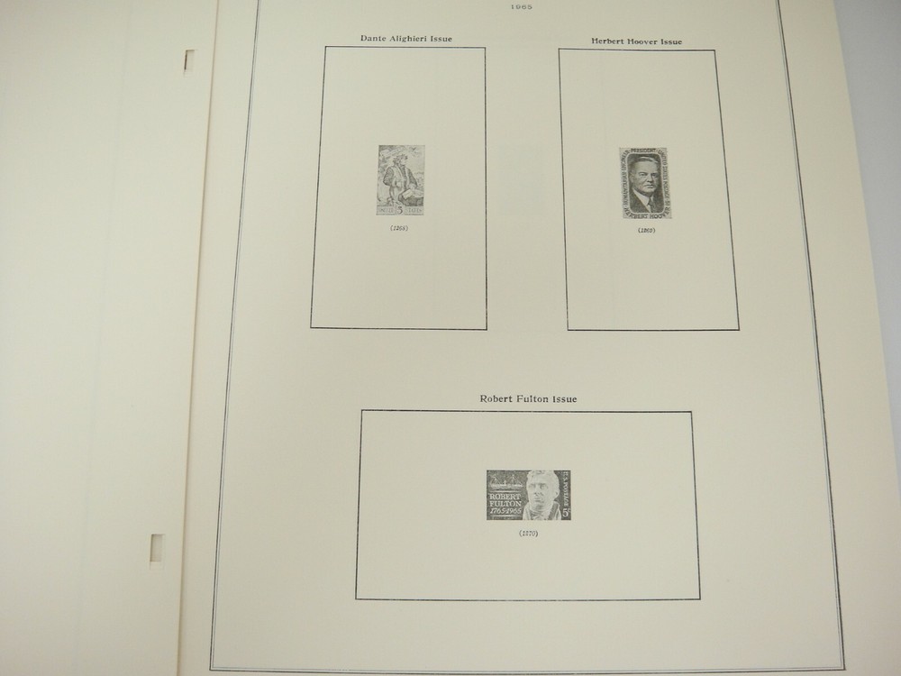 Scott 1965 U.S. Plate Block Supplement #16 Commemoratives