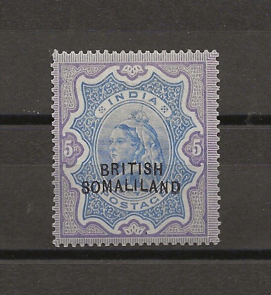 SOMALILAND 1903 SG 24a MINT CERT