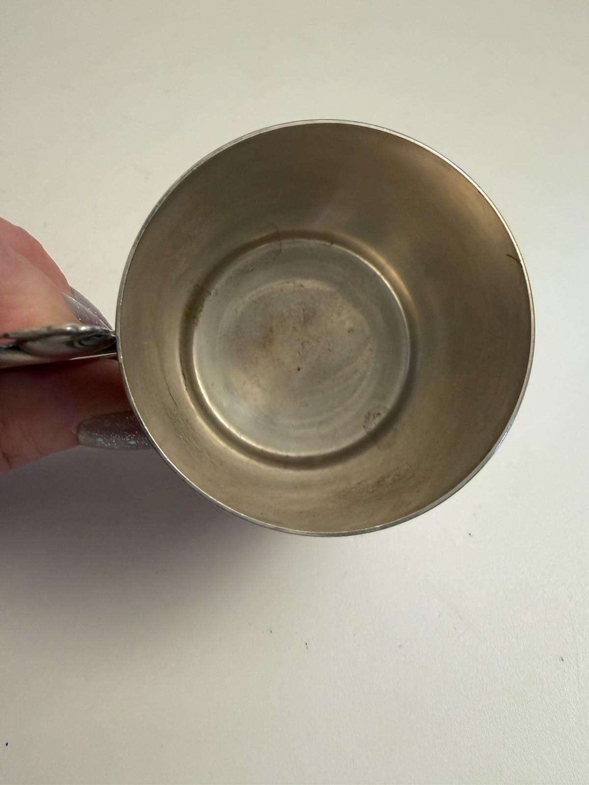 Vintage WMF Silver Plated Silverplate Rooster Baby Cup Mug