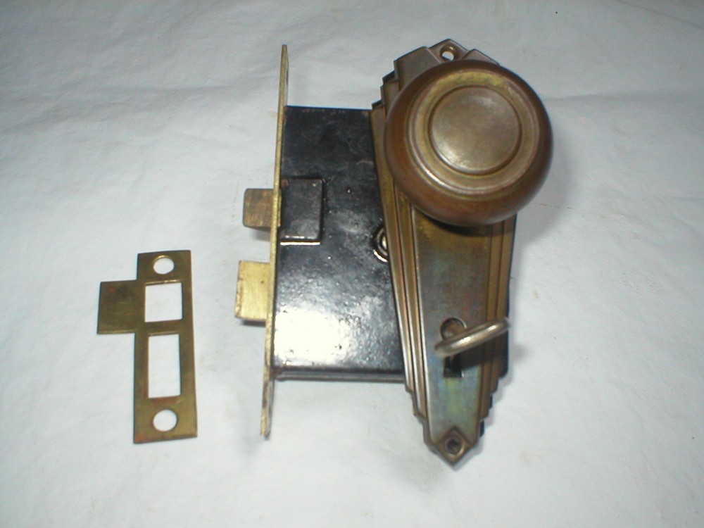Antique Art Deco Era Door Hardware