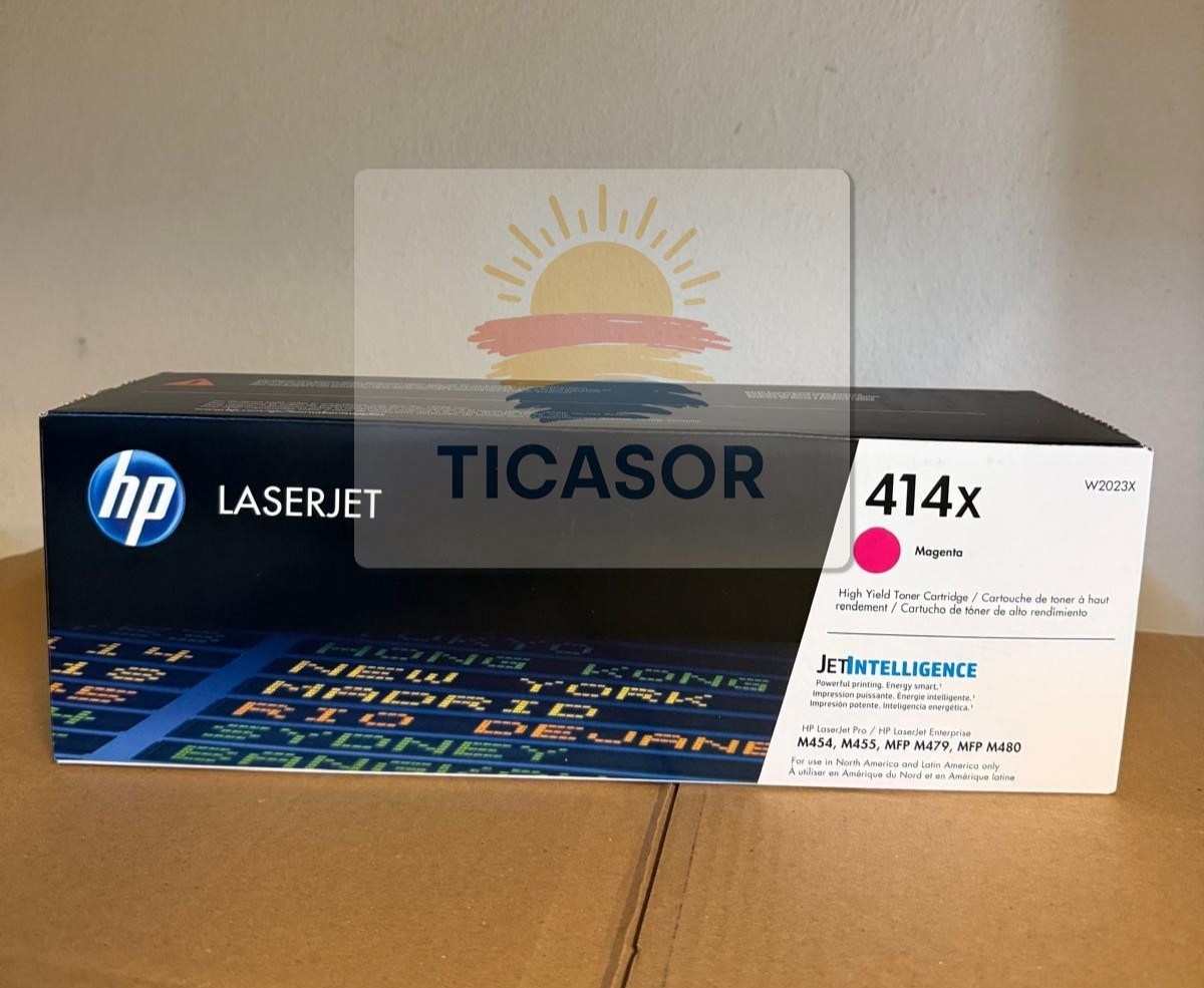 HP 414X High-Yield Toner Cartridge Set-Black, Cyan, Magenta, Yellow ( 4-pack)