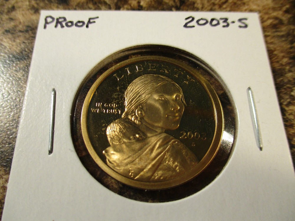 2003-S PROOF SACAGAWEA DOLLAR    AA2