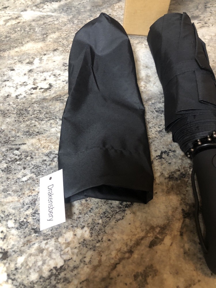 New Drakensbery Black 46” Umbrella