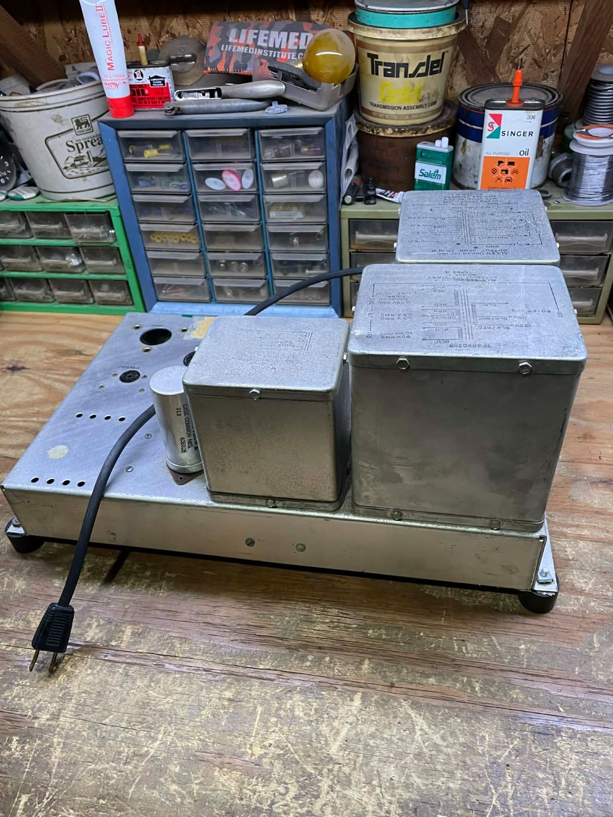 Vintage Allen Organ 75 Monoblock Tube Amplifier FOR PARTS RARE MAKE OFFER