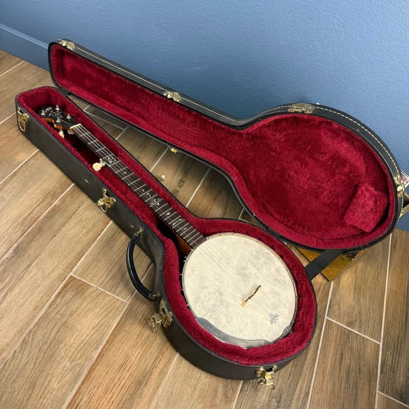 Ome Juniper Deluxe Silver Bell Tone Ring 5-string Openback Banjo