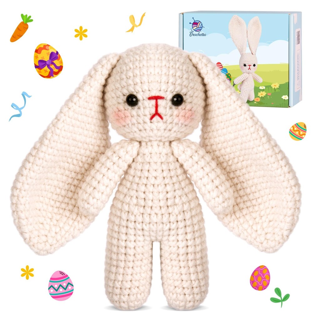 Crochet Kit for Beginners, Crochet Starter Kit w Step-by-Step Video Tutorials...