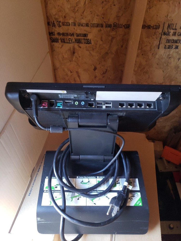 HP RP2 Retail System 2030 POS Touchscreen AIO Computer w/ Adapter Stand...(OSSD)