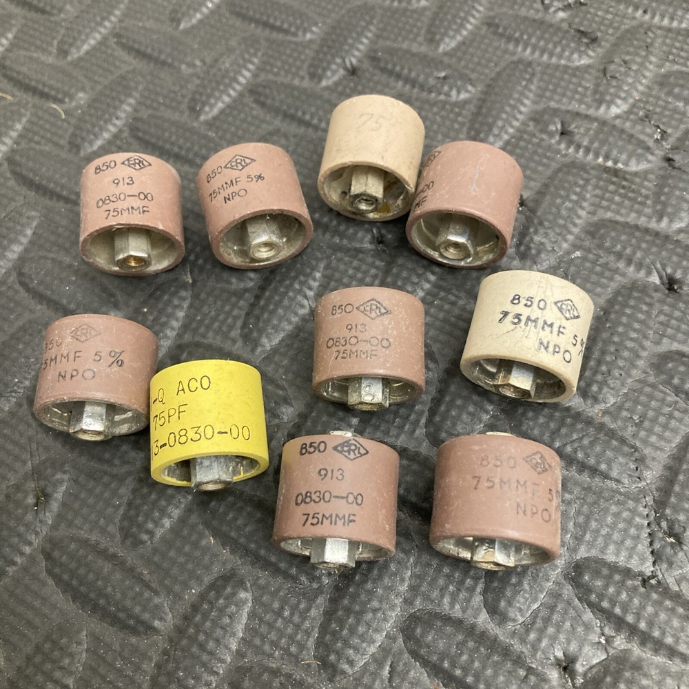75pf Doorknob Capacitor 10pcs.