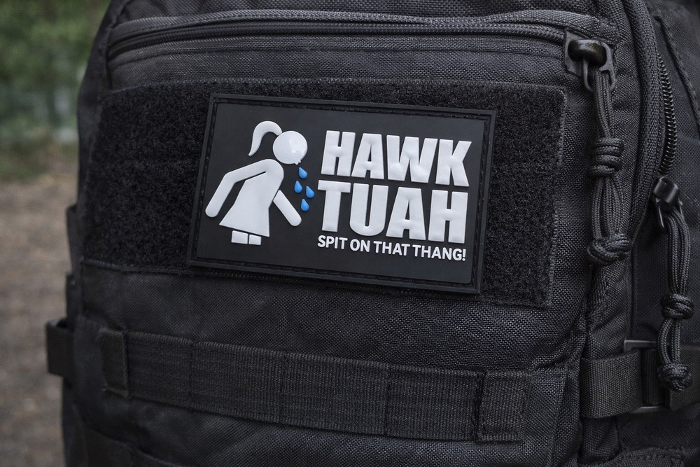 Hawk Tuah!!! Spit On That Thang!!!-PVC Patch (five patches)