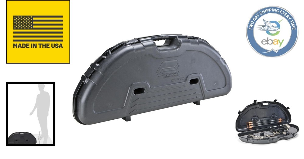 Lockable Protector Compact Bow Case - Holds 5 Arrows, Archery Storage Made Safe