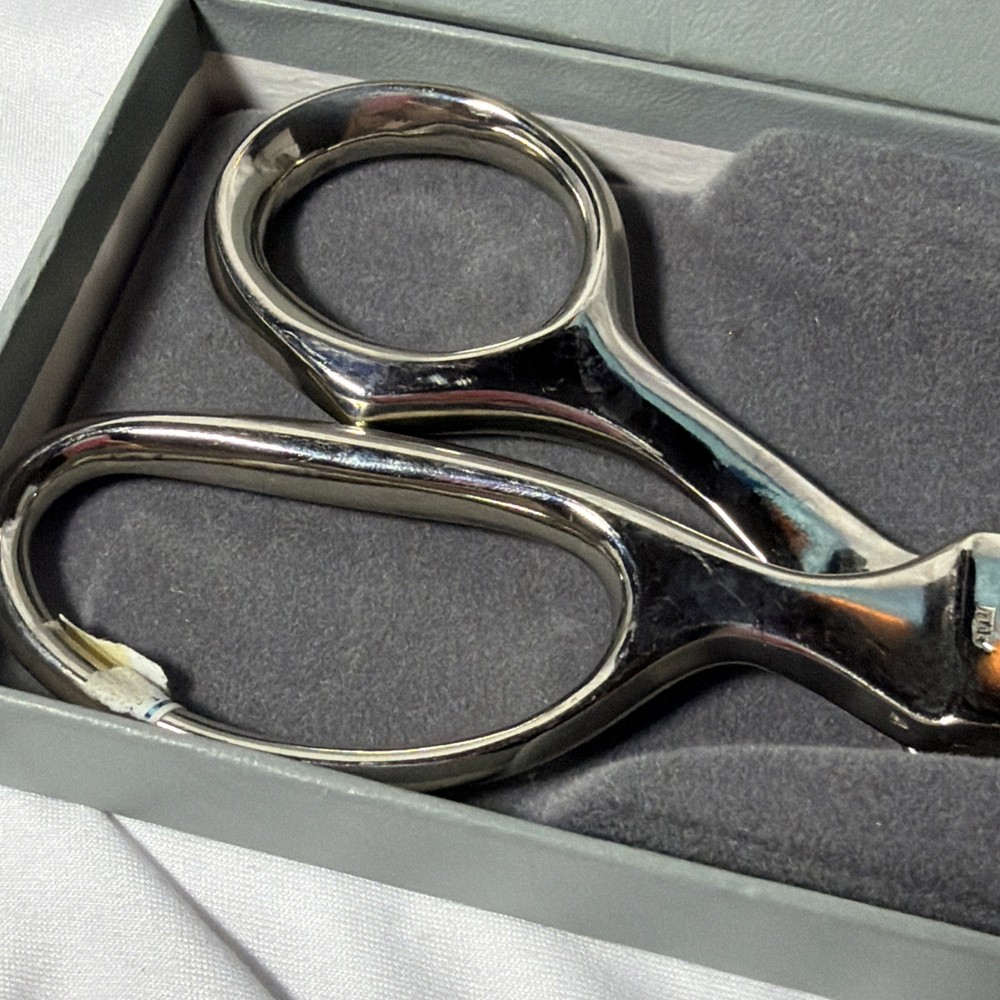 Gingher Pinking Shears G-7P Italy. Original Box