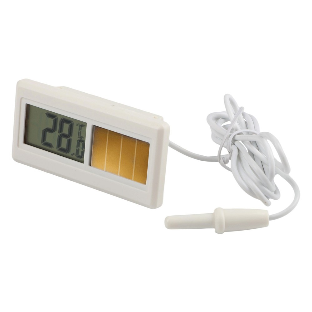 Sleek LCD Solar Thermometer Sensor for Accurate Temperature Measurement