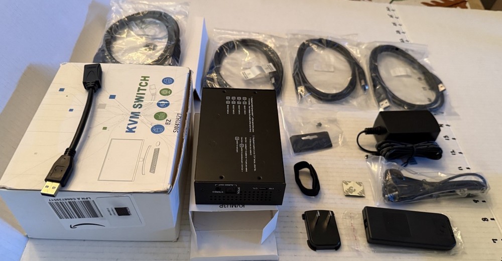 HDMI 2.0 KVM Switch 4x1