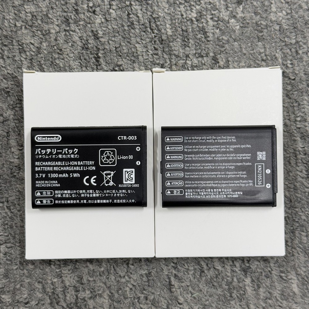 Original CTR-003 CTR-001 Battery Replacement 1300mAh For Nintendo 3DS 2DS