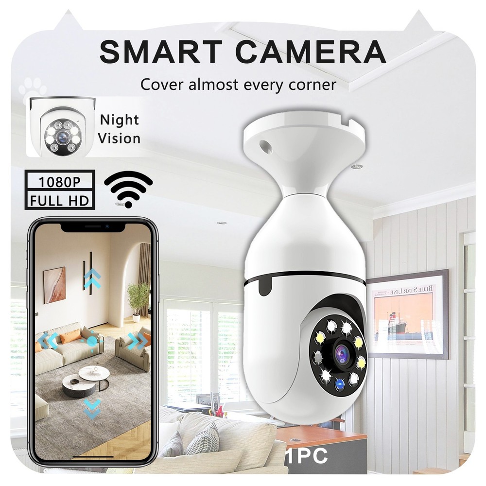Bulb Camera (Pet/Home Use)