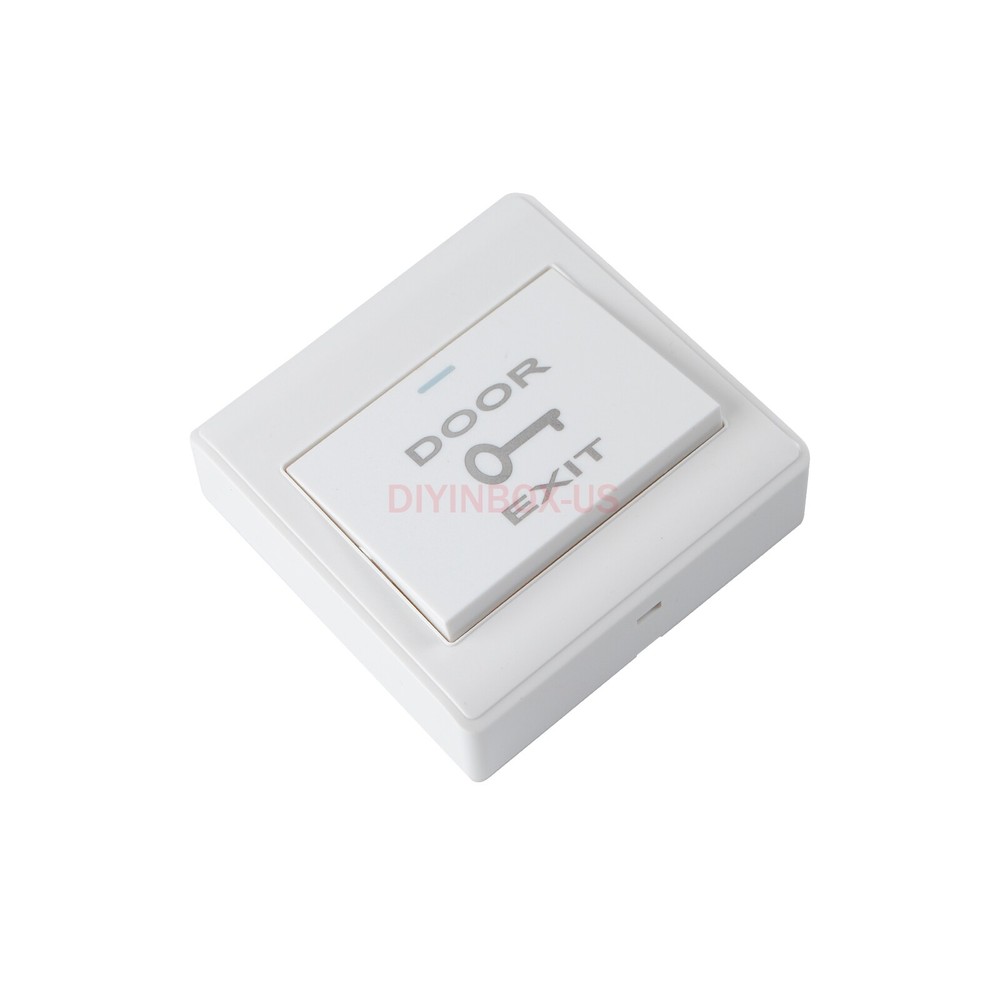 2-pcs Door Lock Exit Button Push Release Switch Panel for Access Control System