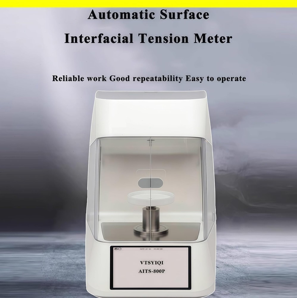 Automatic Surface Tensiometer with Precision 0.1mN/m Pt Ring Du Nouy Ring Method