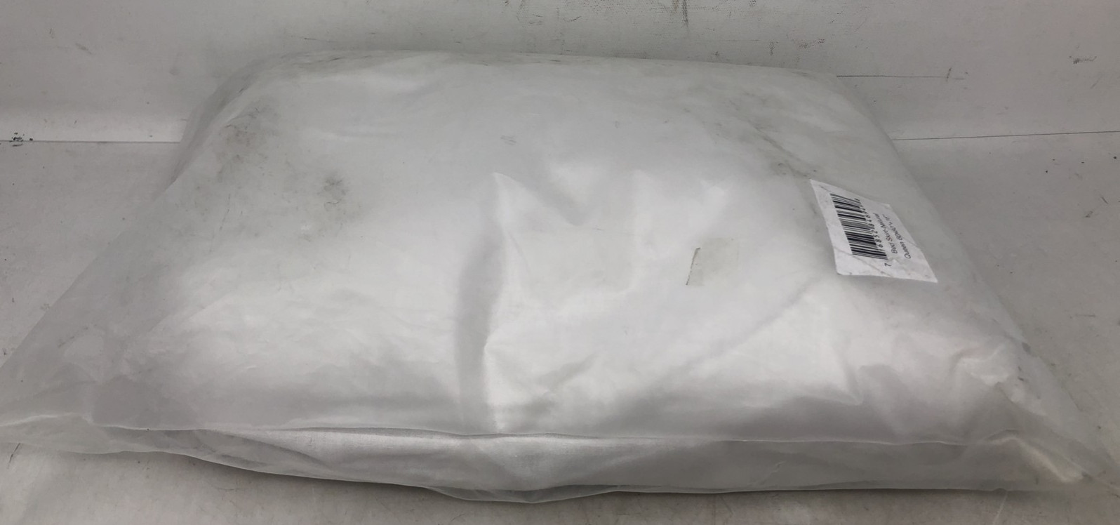 Meadow Park Washed Linen BedSkirt, Queen Size 60" W x 80" L, Drop 16",Natural